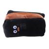 Large Pencil Case Innovative Bread Shape Soft Stuffed Surface Zipper High Capacity Pencil Pouch for School Travel Office