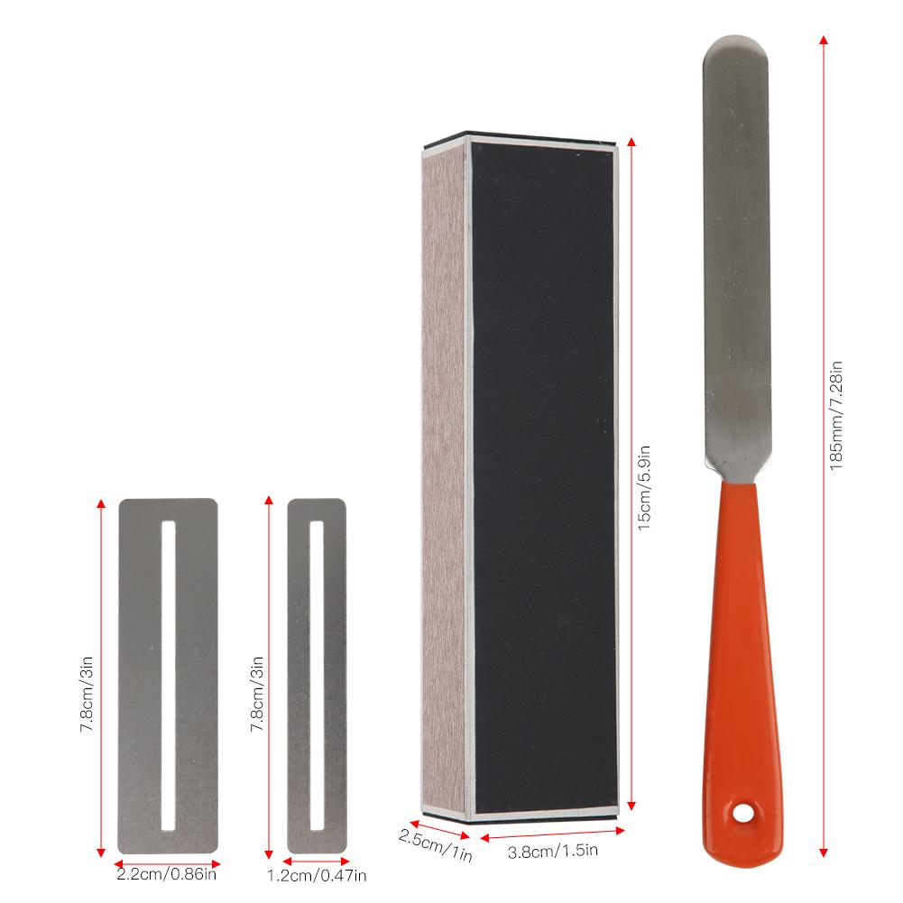 Aluminum Alloy File Imported Sandpaper Polishing Lever Gasket Guitar Tool Kit Musical Instrument Accessory