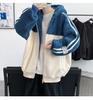 Men's Trendy Lambswool Coat with Velvet Lining - Winter Stand Collar Jacket for Couples