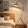 Wabi-Sabi Rattan Floor Lamp