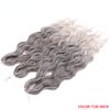 Rebecca Anna Curly Wig Loose Deep Water Wave Synthetic Crochet Braiding Hair Extensions  Soft for Ombre Hairpieces