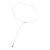 Adjustable Snake Necklace Featuring Metallic Luster Irregular Shape High Quality Iron Sweater Chain for Women Gift