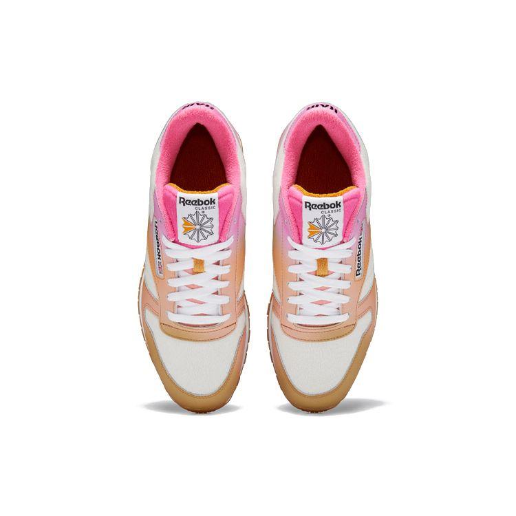 Reebok Daniel Moon X Classic Leather Atomic Pink Radiant Ochre Unisex Sneakers Orange Chalk GZ6904