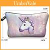 Adorable Unicorn Make Up Bag Emoji Cosmetic Travel Case Ideal For Girls And Ladies