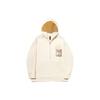 Li Ning X Jackie Chan Collaboration Loose Fit Printed Hoodie Unisex Hoodies Paper-White AWDT669-2
