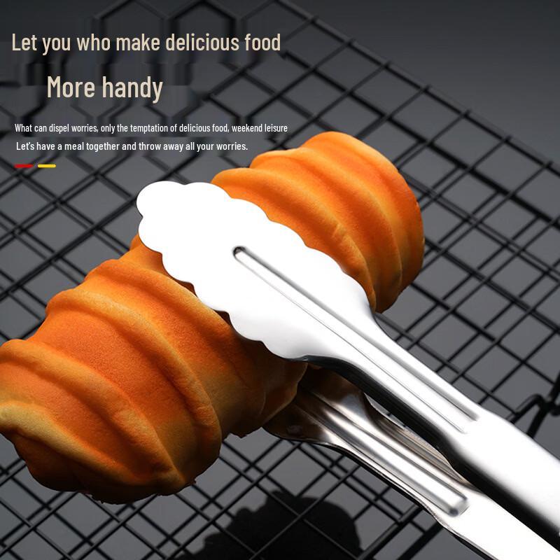 Stainless Steel BBQ & Food Tongs