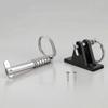 Quick Release Pin Marine 316 8x76mm Top Deck Hinge Easy Install Nylon Mount Canopy Dinghy Canoes