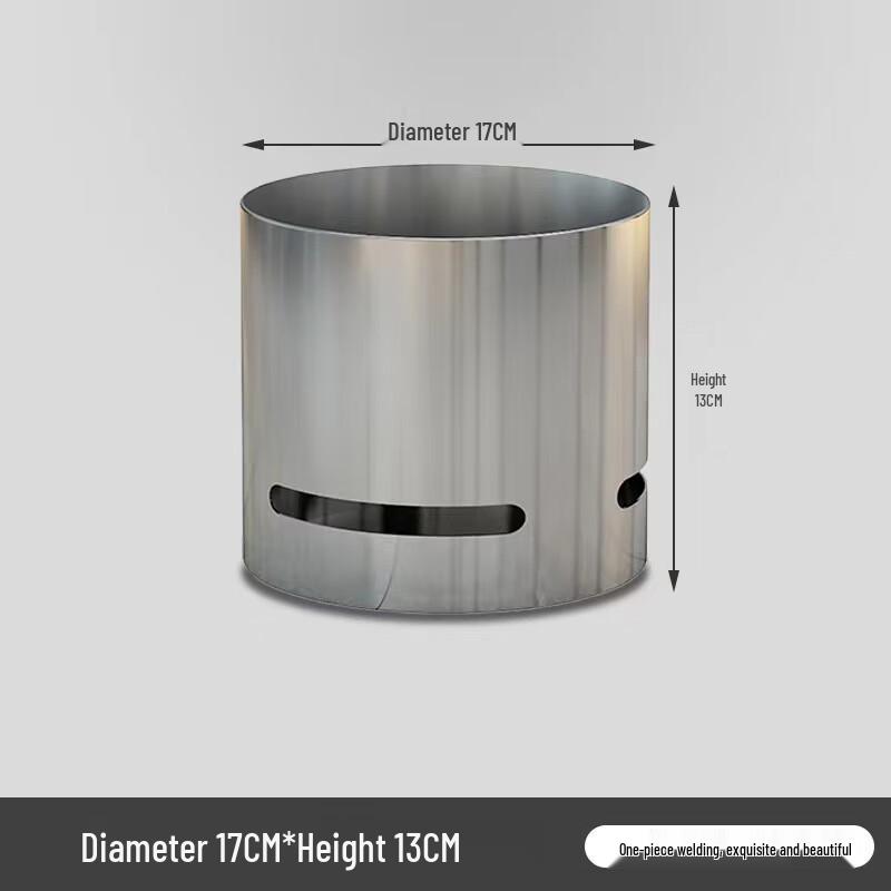 

Stainless Steel Round Planter