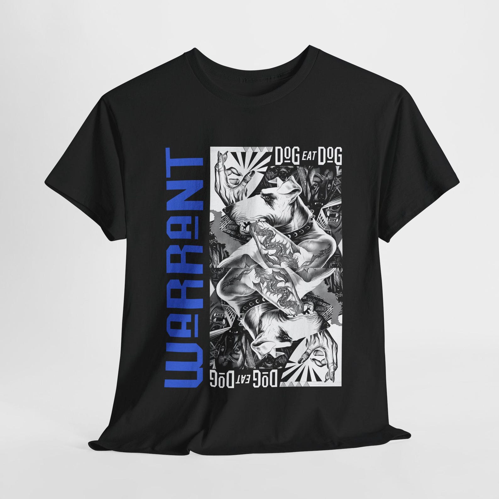 Retro Rock Band Tee: Heavy Cotton Graphic Unisex Shirt 2XL