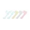 2Pcs Round Electric Toothbrush Head Protective Cover Tooth Brush Heads Lids Stand Holder Keep Clean Dustproof Travel Case