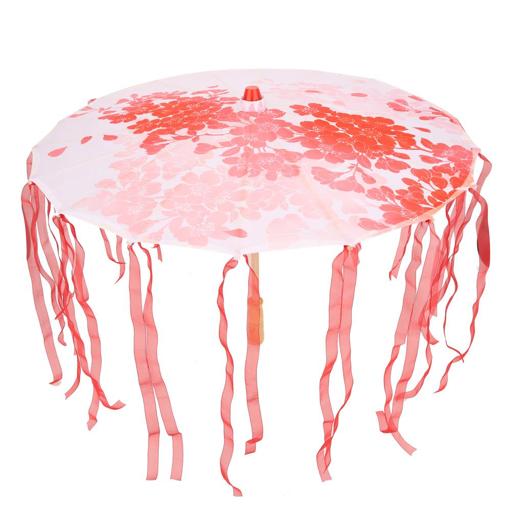 Jedwabna Wstążka Parasol Sztuka Rzemiosło Dekoracyjny Zdjęcie Taniec Występ Rekwizyt Cosplay Parasol Czerwony