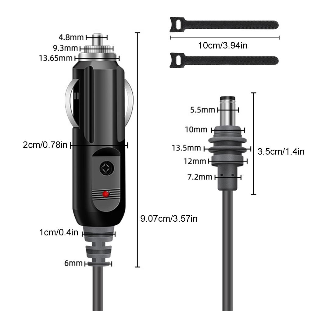 DC Power Cable Direct To Car Power Adapter Cable For Starlink Mini 2/3/5M Durable