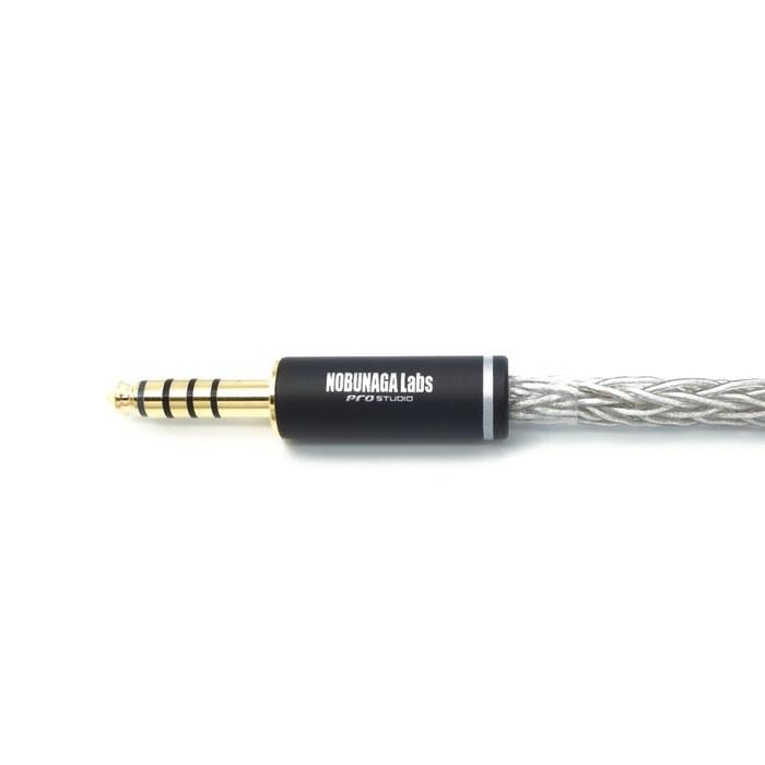 [Nobunaga] Labs VISION Tamato Extreme 4.4mm 5-Pole Balanced/MMCX Connector 16-Core Palladium Plated NLV-GYT-KWM 120cm