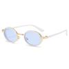 Oval Punk Sunglasses Women Brand Metal Frame Sun Glasses For Men Classic Vintage Steampunk Eyewear Shades UV400
