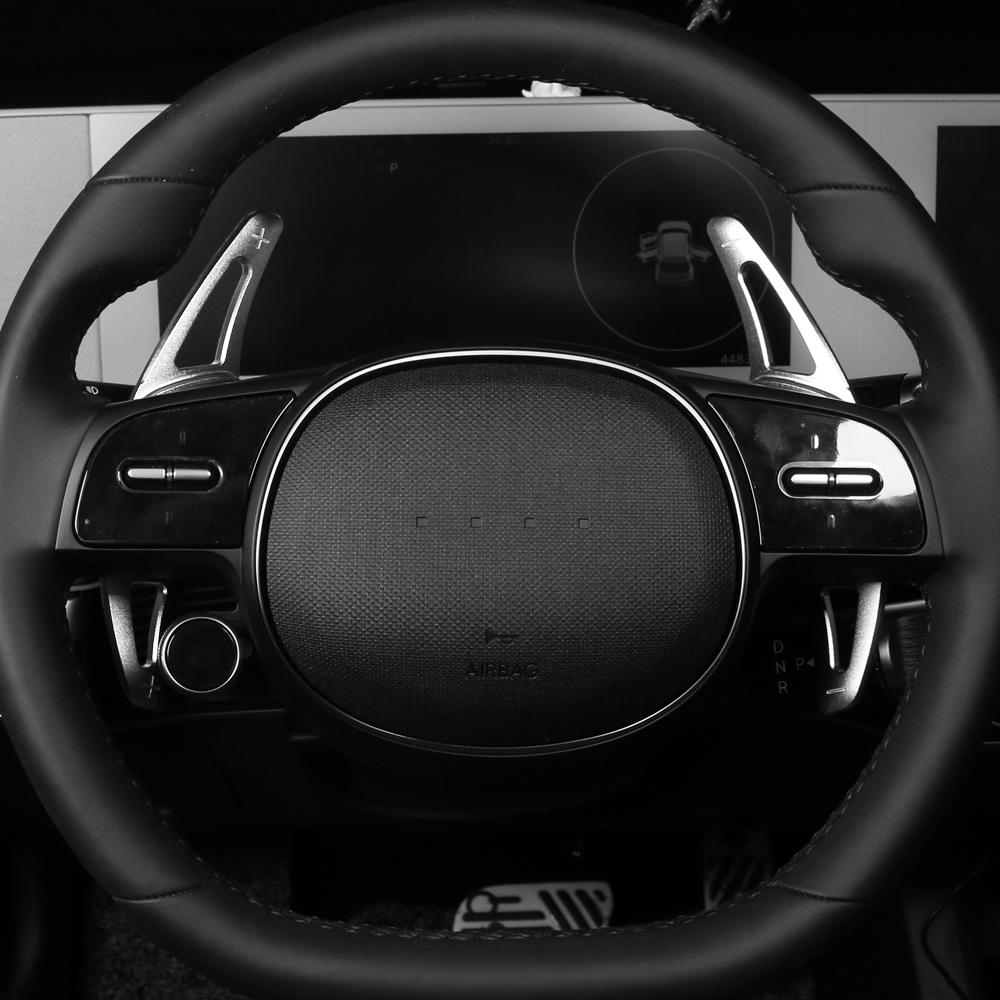 2pcs Car Steering Wheel Paddle Shifter Gear Shift Extension For Hyundai Ioniq 5 -2025 LHD RHD