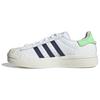 adidas Womens Superstar Ayoon 'White Green' (women's sizes) Footwear White / / Night Sky Skate Shoes GW9587