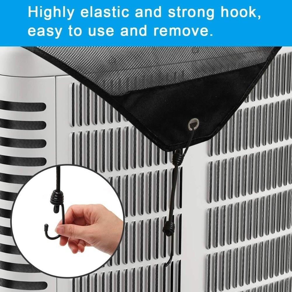 Secure Fit AC Cover Breathable Air Conditioner Protector Professional Outdoor AC Cover Outdoor Use