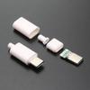 1 Set Electric Terminals Welding Diy Accessories Type C Usb 3.1 3A Fast Charging Usb Connectors Type C Connector Male Plug
