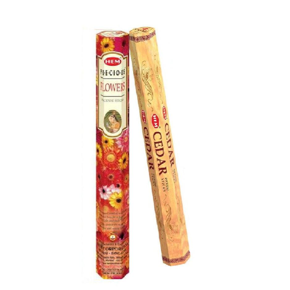 @ Hem Combo Of 2 Cedar And Flower Incense Sticks For Home UKZQ239 50%off