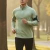 Men's Autumn Winter Fleece High Collar Warm Top Half Zip Pullover Sweatshirt Long Sleeve Base Layer Commuter Shirt