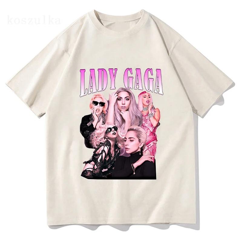 

Lady Gaga Mayhem New Album Fashion Unisexs Vintage Harajuku Style HighQuality Cotton Fan TShirt WOMEN And Unisex TShirt S