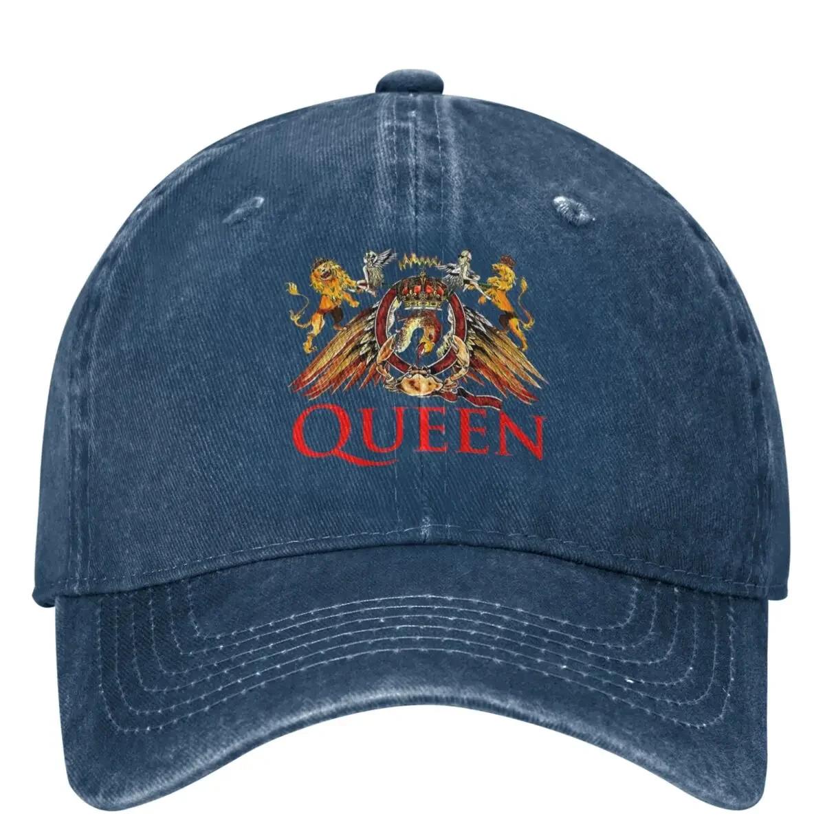

British Queen Casual Baseball Cap Spring Rock Music Band Trucker Hat Sun Visor Camping Snapback Cap Unisex-Teens Baseball Caps One Size