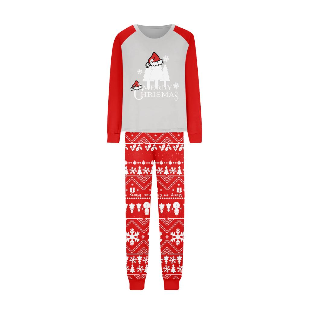 Druk Piżamy Słodki Zestaw Rodzinny, Ubrania Domowe, Zestaw Rodzinny Top z Długim Rękawem Spodnie