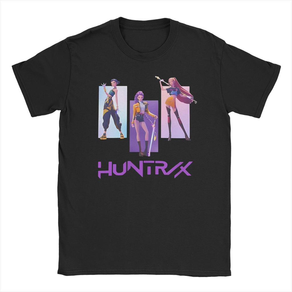 Americanstyle New Mens Tshirt Kpop Demon Hunter Tiger Bird Demon Hunter Tiger Print Tshirt Harajuku Style Streetwear Unisex