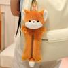 Soft Plush Plush Pencil Case Cartoon Cosmetic Bag Multi Function Storage Bag  Office Stationery