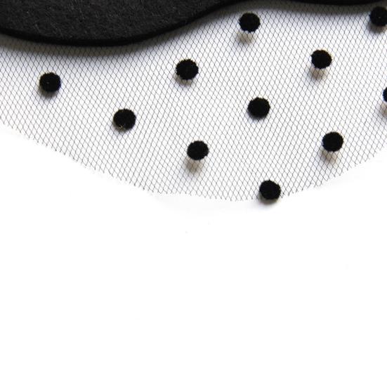 Sexy Ball Lady Eye Dot Print Adjustable Decorative Glasses