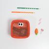 Hollow Sand Mesh Cosmetic Bag Desktop Finishing Storage Data Cable Cleaning Supplies Storage Bag Large-capacity Breathable Storage