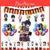 Theme Naruto Ninja Party Supplies Decor Banner Balloon Cake Topper Adult Kids