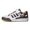 M&Ms x adidas Forum 84 Low Marrón Zapatillas Unisex Blanco Calzado-Blanco Marrón-Oscuro GY6313
