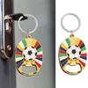 Commemorative 2026 Soccer Keychain Multi Tool Bottle Opener Portable Football Themed Accessory Decoration