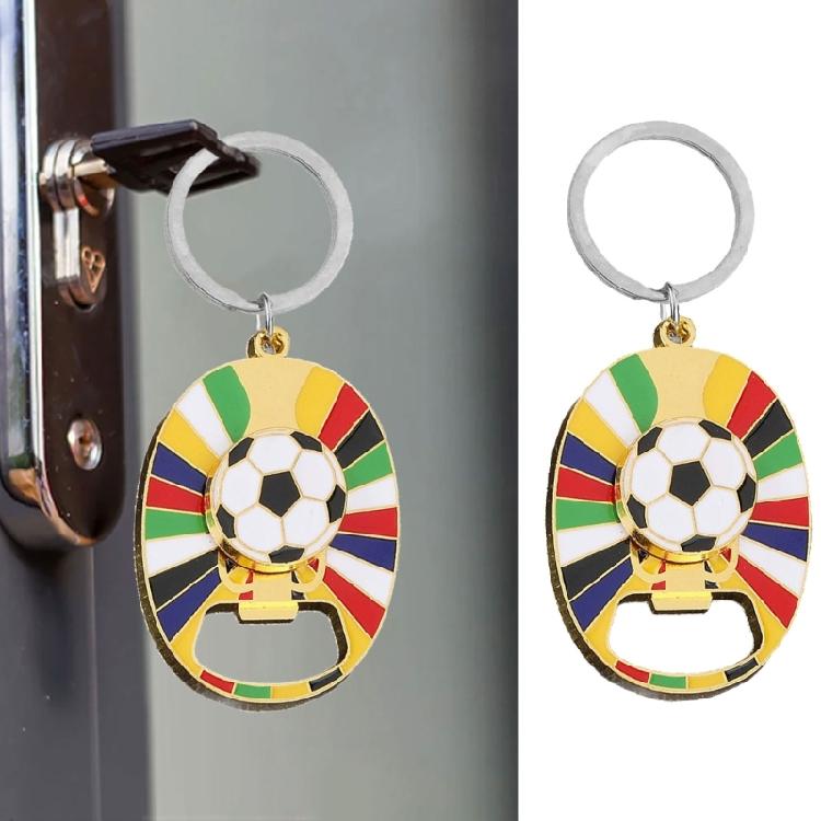 Commemorative 2026 Soccer Keychain Multi Tool Bottle Opener Portable Football Themed Accessory Decoration