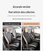 Haoyue PRO 5-Seat Full Leather Car Seat Cushion Cover - Universal for All Seasons