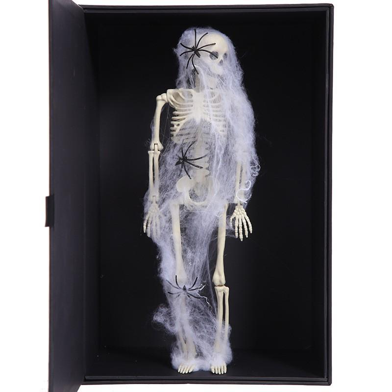 DIY Horror Skeleton Decoration - 40cm Scary Human Shape for Halloween Party & Haunted House