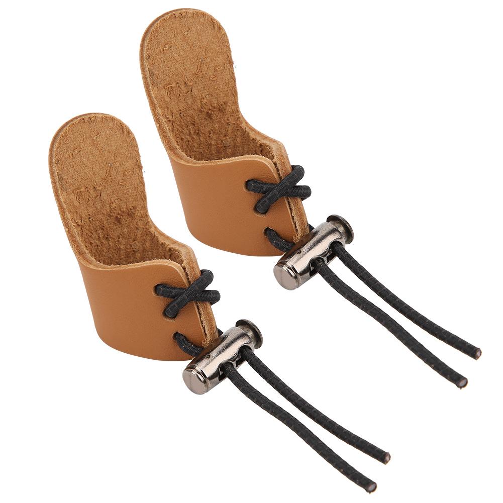 

2Pcs Outdoor Recurved Bow Traditional Archery Shooting Protective Gear Finger Protector