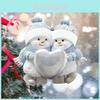 Charming Pvc Snowman Christmas Ornament For Festive Tree Decoration Delight