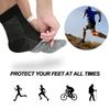Foot Angel Anti Fatigue Compression Foot Sleeve Ankle Support Running Cycle Basketball Active Socks Outdoor Activity Men Ankle Brace Sock