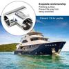 Marine Handrail T Fitting Steel 90 Degree Connector Steel Handrail Tees Joint Boating Accessory 90 Degree Tube Connector