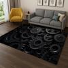 Punk Mechanical Gears Cartoon Carpet Rug for Home Bedroom Living Room Sofa Doormat Kitchen Decor,Kid Game Non-slip Area Rug Mat