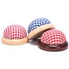 Wood Bottom Base Needle Pin Cushion Pillow Holder Sewing Craft Stitch Diy Craft