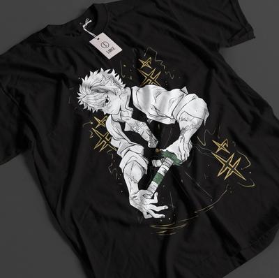 Jujutsu Kaisen Shirt Maki Zenin T-Shirt Sukuna Gojo Tshirt JJK Anime Unisex Tee