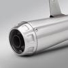 ZX6R Motorcycle Mid and Rear Exhaust Pipe with AW30 Muffler - Integrated to Connect with Original Front Section