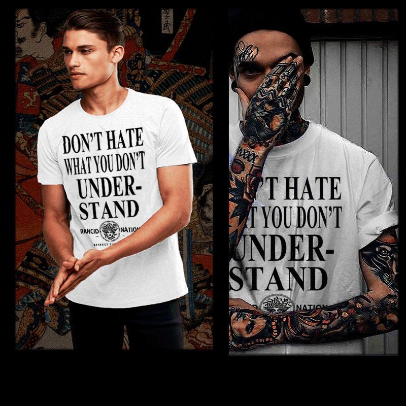 

Hip Hop t-shirt Street Hustle Boss mobbin Gangster Mobster thug don t hate tee M