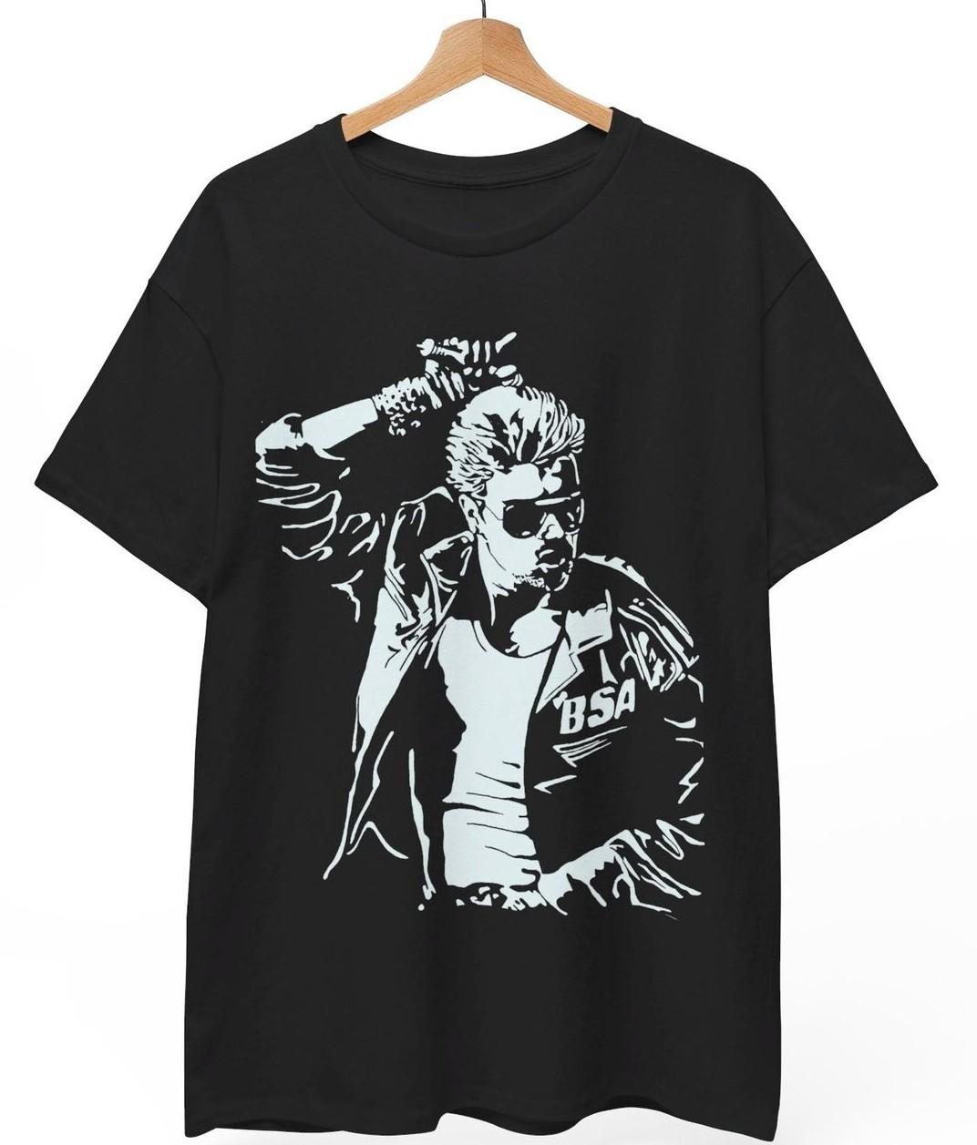 GEORGE MICHAEL T-SHIRT Wham choose life Shirt S-5XL Unisex Shirt XXL