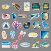 50 Photos of Marine Cute Bio DIY Decorative Notebook Hand Account Suitcase Scooter Car Graffiti Stickers