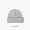 Large Board Wool Knitted Hat, Warm Hat, Children's Autumn and Winter Pullover, Cold-proof Ear Protection, Big Head Circumference, Bag Head Cold Hat