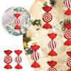 Christmas Ornament Set Plastic Peppermint Christmas Decorations Christmas Lollipop Christmas Garland Berries Fast Shipping